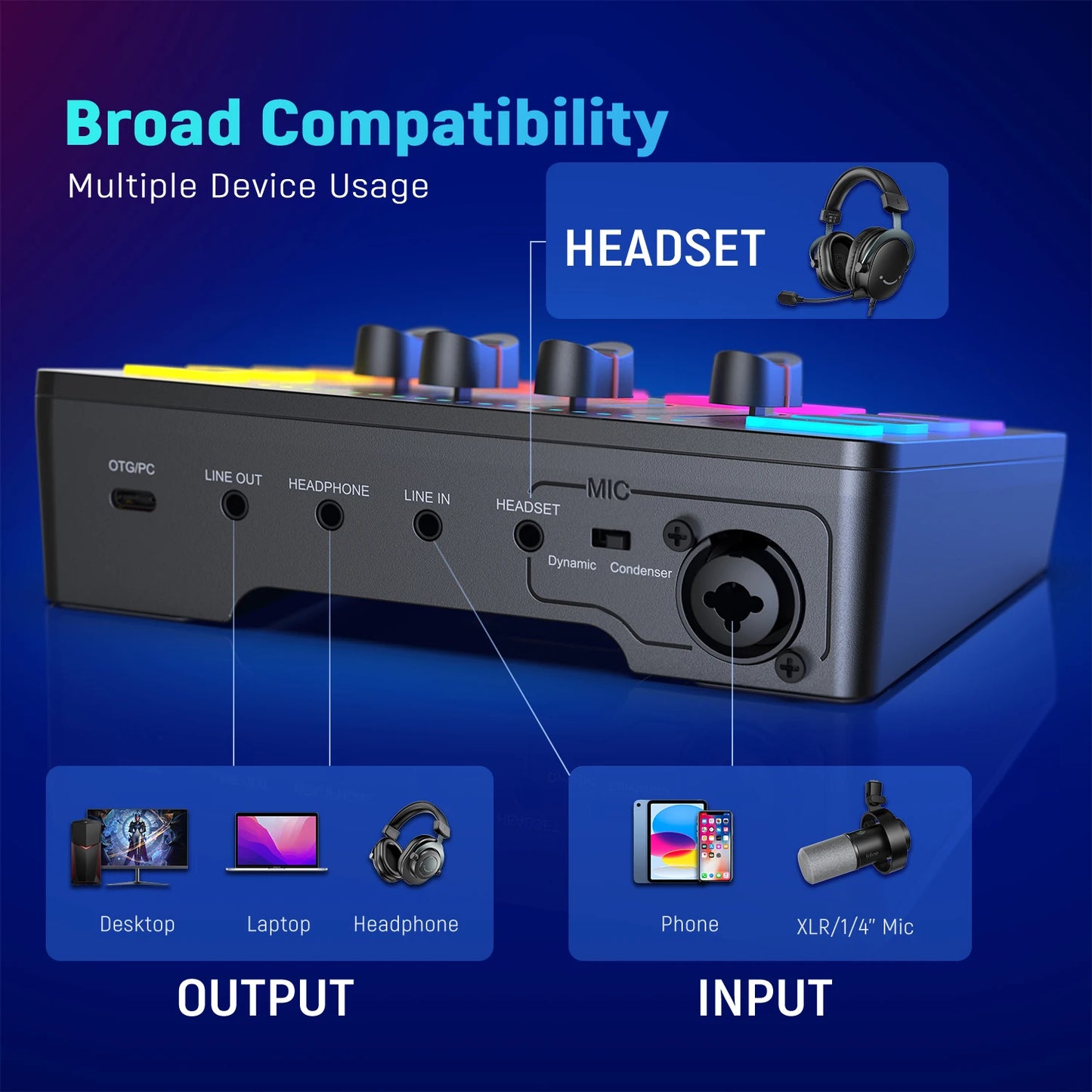 soundboard FIFINE SC3